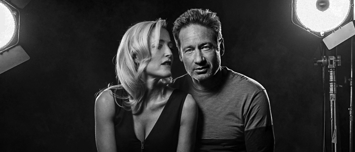 David Duchovny e Gillian Anderson