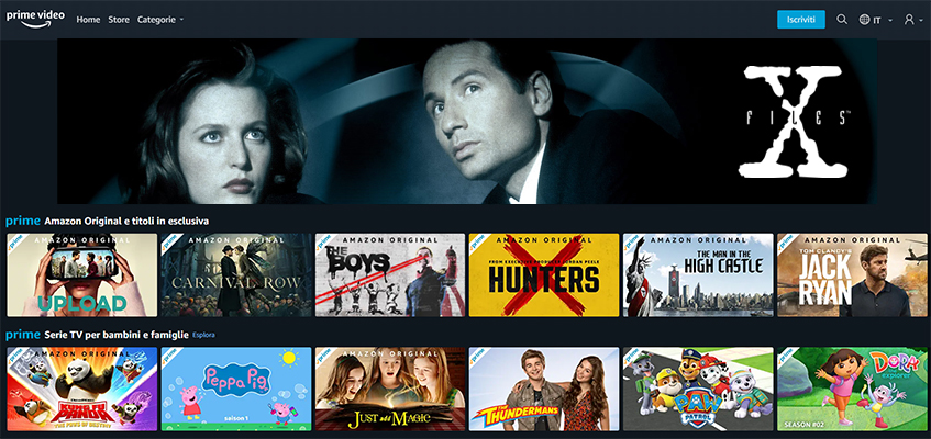 Le prime 10 stagioni di X-Files in arrivo su Amazon Prime Video