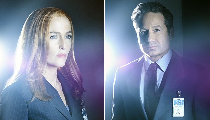 X-Files 11 - Le foto del cast